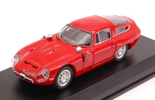 Best Model - ALFA ROMEO TZ1 1963 PROVA RED 1:43 - Cod. BT9059