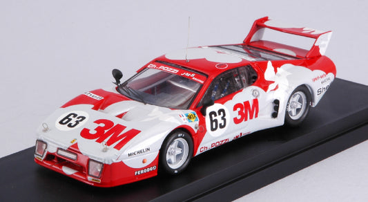 Best Model - FERRARI 512 BB LM N.63 ACCIDENT LM 1979 LECLERE-GREGG-BALLOT LENA 1:43 - Cod. BT9276-2