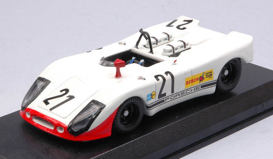 Best Model - PORSCHE 908/2 FLUNDER N.21 12th INTERSERIE HOCKENHEIM 1970 N.LAUDA 1:43 - Cod. BT9567