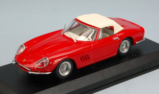Best Model - FERRARI 275 GTB SPYDER N.A.R.T. 1967 RED 1:43 - Cod. BT9579