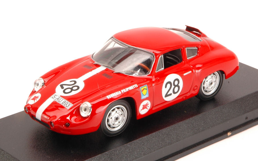 Best Model - PORSCHE ABARTH N.28 2nd CL.1000 KM NURBURGRING 1963 KRUNIS-SCHILLER 1:43 - Cod. BT9591