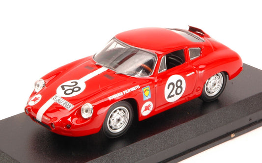 Best Model - PORSCHE ABARTH N.28 2nd CL.1000 KM NURBURGRING 1963 KRUNIS-SCHILLER 1:43 - Cod. BT9591