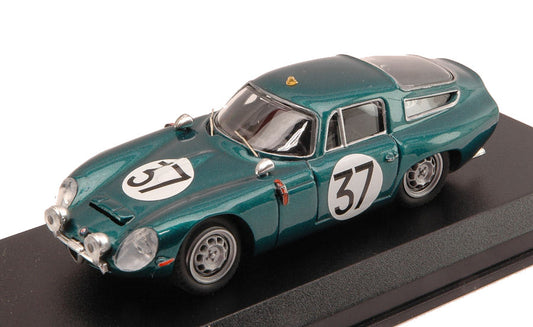 Best Model - ALFA ROMEO TZ1 N.37 LE MANS TEST 1964 BUSSINELLO-BISCALDI 1:43 - Cod. BT9596
