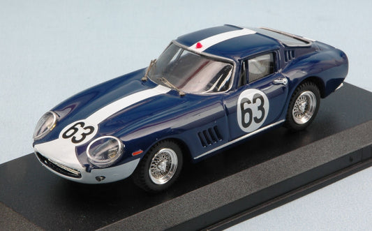 Best Model - FERRARI 275 GTB/4 N.63 DNS 1000 KM SPA 1967 VESTEY-GASPAR 1:43 - Cod. BT9611