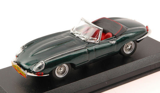 Best Model - JAGUAR E SPYDER CANTAGIRO 1962 ADRIANO CELENTANO GREEN MET.1:43 - Cod. BT9618