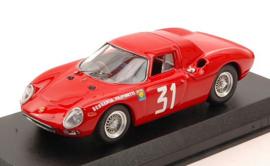 Best Model - FERRARI 250 LM N.31 WINNER MONZA 1964 N.VACCARELLA 1:43 - Cod. BT9622