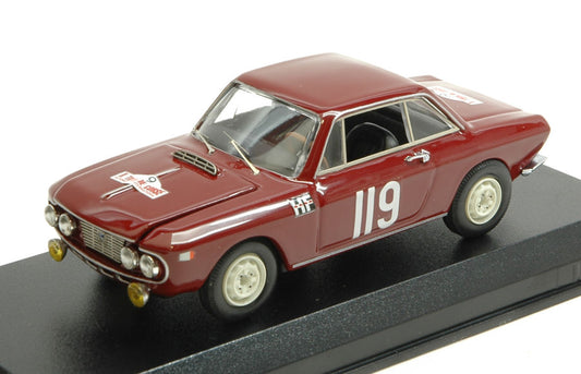 Best Model - LANCIA FULVIA 1.2 N.119 8th TOUR DE CORSE 1965 L.CELLA-S.GANAMERA 1:43 - Cod. BT9638