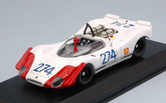 Best Model - PORSCHE 908-02 N.274 3rd T.FLORIO 1969 STOMMELEN-HERRMANN 1:43 - Cod. BT9670