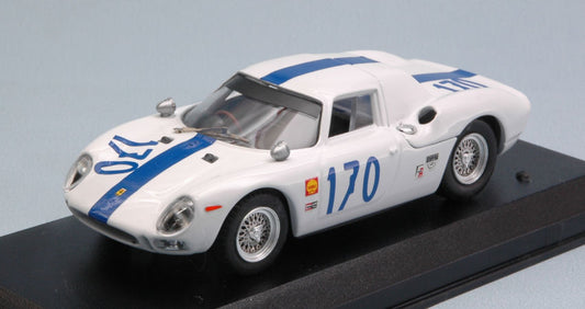 Best Model - FERRARI 250 LM N.170 TARGA FLORIO 1966 A.W.SWANSON-R.ENNIS 1:43 - Cod. BT9676