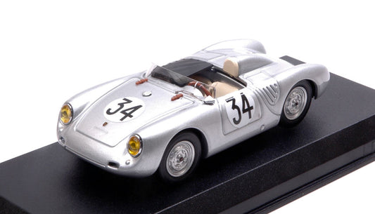 Best Model - PORSCHE 550 RS N.34 24 H LE MANS 1958 "FRANC" (J.DEWES)-J.KERGUEN 1:43 - Cod. BT9708
