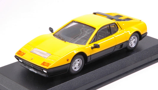 Best Model - FERRARI 512 BB 1976 BICOLOR YELLOW AND BLACK 1:43 - Cod. BT9723