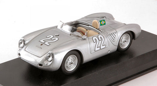 Best Model - PORSCHE 550 RS N.22 WINNER 10 H MESSINA 1958 F.HEINZ-P.E.STRAHLE 1:43 - Cod. BT9727