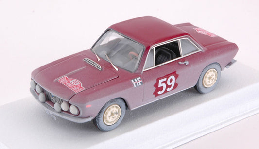 Best Model - LANCIA FULVIA HF N.59 WINN.CLASS MONTE CARLO 1966 CELLA-LOMBARDINI 1:43 - Cod. BT9739