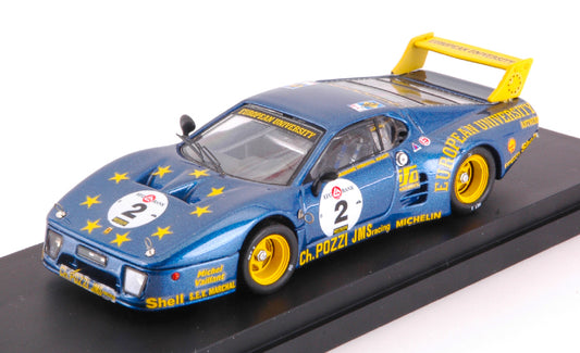 Best Model - FERRARI 512 BB LM N.2 LE MANS CLASSIC 2010 PAUL KNAPFIELD 1:43 - Cod. BT9745