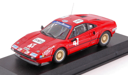 Best Model - FERRARI 308 GTB Gr.4 N.47 WINNER VALLELUNGA 1978 C.FACETTI 1:43 - Cod. BT9746