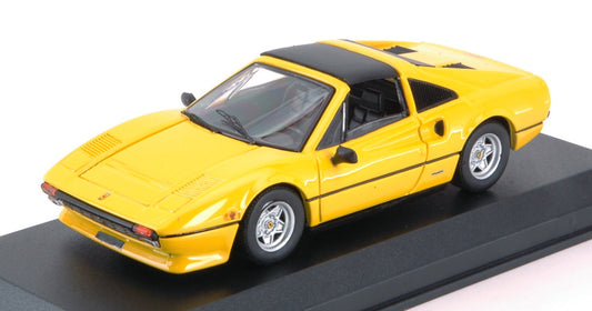 Best Model - FERRARI 308 GTSi QUATTROVALVOLE 1981 YELLOW 1:43 - Cod. BT9758