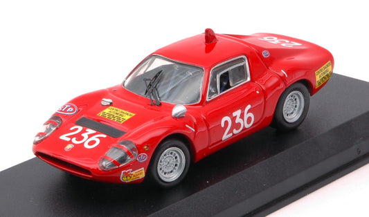 Best Model - ABARTH 1300 OT N.236 WINNER CLASS TARGA FLORIO 1970 GUIDO GARUFI 1:43 - Cod. BT9766