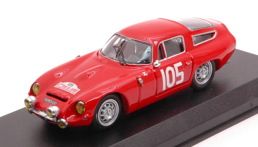 Best Model - ALFA ROMEO TZ1 N.105 2nd TOUR DE CORSE 1964 ROLLAND-AUGIAS 1:43 - Cod. BT9769