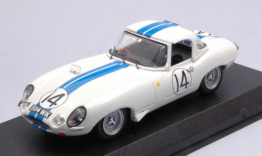 Best Model - JAGUAR E TYPE COUPE' N.14 24 H LE MANS 1963 HANSGEN-PABST 1:43 - Cod. BT9775
