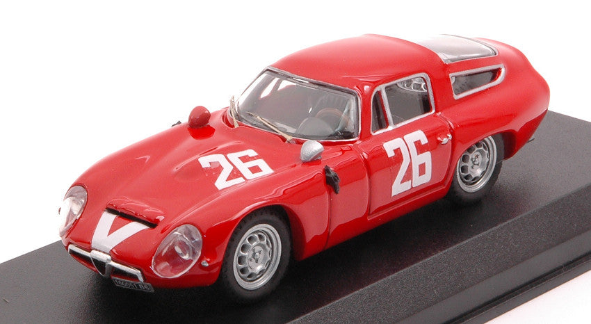 Best Model - ALFA ROMEO TZ1 N.26 1000 KM MONZA 1965 PIANTA-SALA 1:43 - Cod. BT9780
