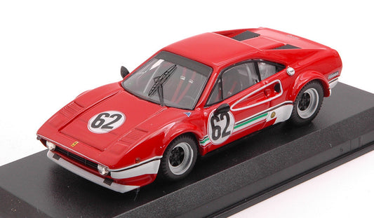 Best Model - FERRARI 308 GTB N.62 HAVIROV INTERNATIONAL 1981 M.DANTINNE 1:43 - Cod. BT9789