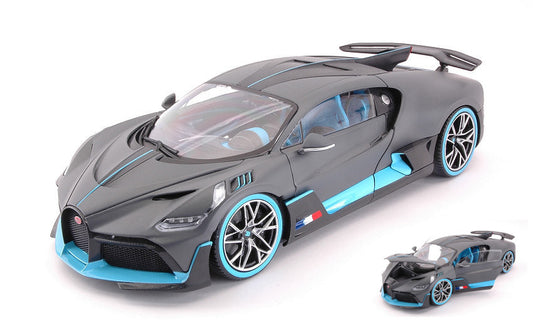 Burago - BUGATTI DIVO CARBON/AZUR 1:18 - Cod. BU11045Z