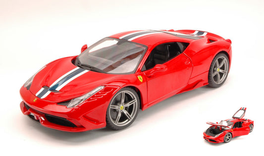 Burago - FERRARI 458 SPECIALE 2014 RED 1:18 - Cod. BU16002R