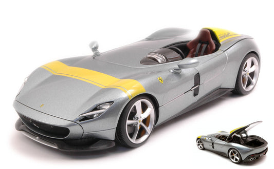 Burago - FERRARI MONZA SP1 2018 GREY 1:18 - Cod. BU16013