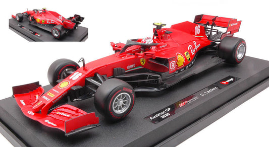 Burago - FERRARI F1 CHARLES LECLERC 2020 N.16 1:18 - Cod. BU16808L