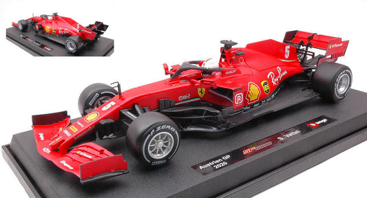Burago - FERRARI F1 SEBASTIAN VETTEL 2020 N.5 1:18 - Cod. BU16808V