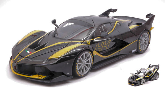 Burago - FERRARI FXX-K N.44 BLACK SIGNATURE 1:18 - Cod. BU16907BK