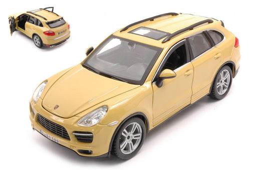 Burago - PORSCHE CAYENNE TURBO YELLOW 1:24 - Cod. BU21056Y