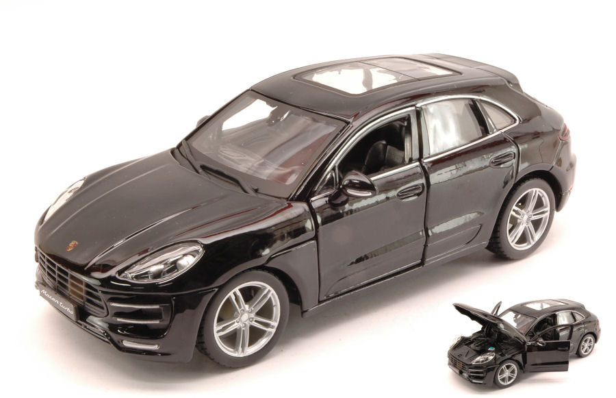 Burago - PORSCHE MACAN 2013 BLACK 1:24 - Cod. BU21077BK