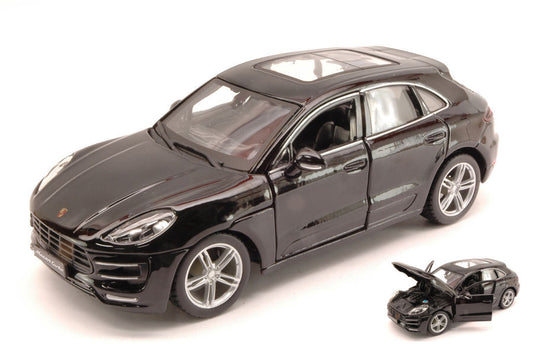 Burago - PORSCHE MACAN 2013 BLACK 1:24 - Cod. BU21077BK