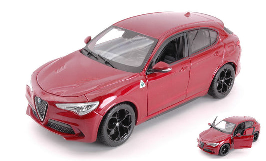 Burago - ALFA ROMEO STELVIO RED 1:24 - Cod. BU21086R