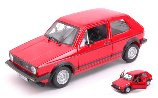 Burago - VW GOLF MK1 GTI RED 1:24 - Cod. BU21089R