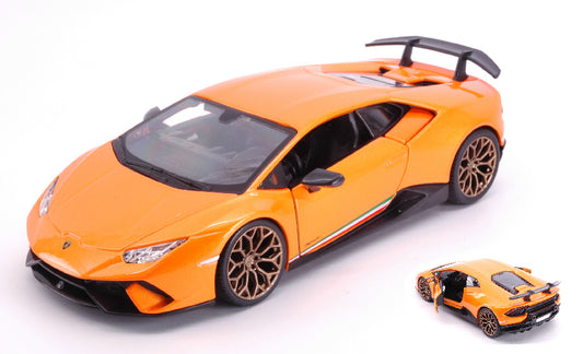 Burago - LAMBORGHINI HURACAN PERFORMANTE METALLIC ORANGE 1:24 - Cod. BU21092OR