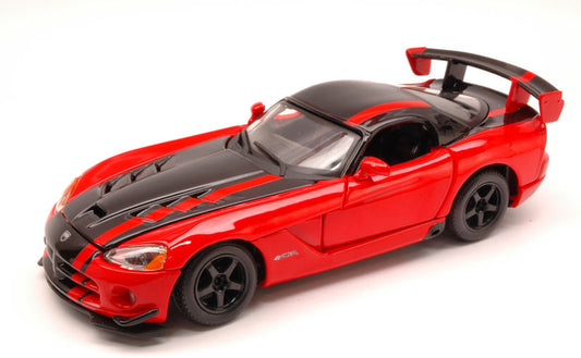 Burago - DODGE VIPER SRT 10 ACR 2007 RED/BLACK 1:24 - Cod. BU22114R