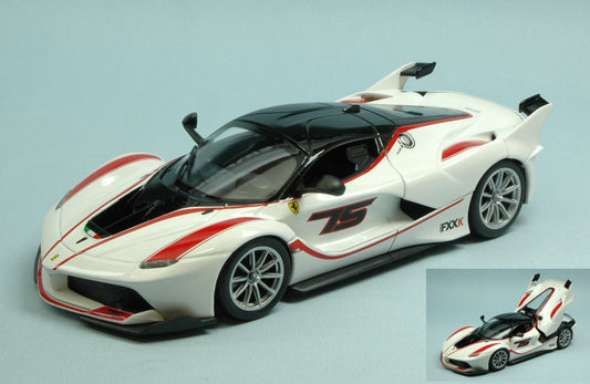 Burago - FERRARI FXX K (KERS) 2014 WHITE 1:24 - Cod. BU26301W