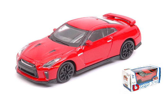 Burago - NISSAN GT-R 2017 RED 1:43 - Cod. BU30135R