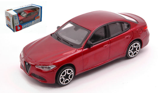 Burago - ALFA ROMEO GIULIA 2016 RED 1:43 - Cod. BU30329R