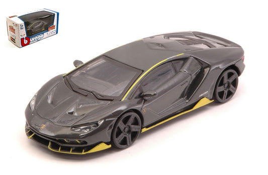 Burago - LAMBORGHINI CENTENARIO LP 770-4 2016 CARBO/YELLOW 1:43 - Cod. BU30382G
