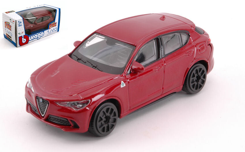 Burago - ALFA ROMEO STELVIO RED 1:43 - Cod. BU30389R
