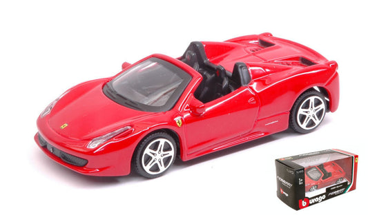 Burago - FERRARI 458 SPIDER RED 1:43 - Cod. BU31134R