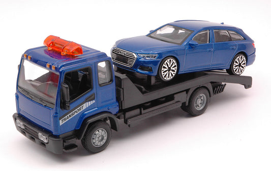 Burago - PORTAUTO TOW TRUCK + AUDI A6 AVANT 1:43 - Cod. BU31418