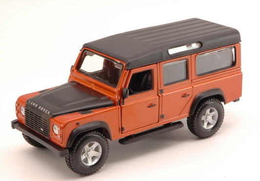 Burago - LAND ROVER DEFENDER 110 COPPER METALLIC/BLACK 1:32 - Cod. BU43029