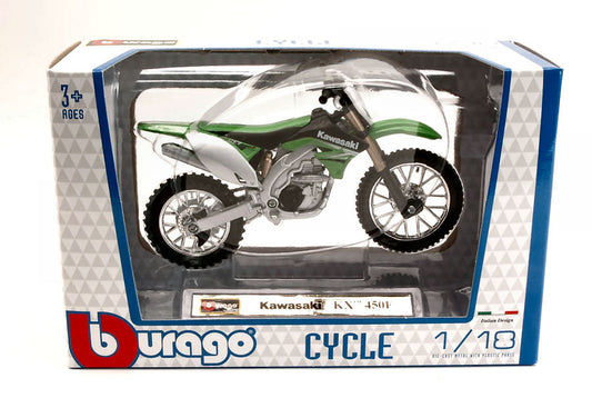 Burago - KAWASAKI KX 450F 2010 1:18 - Cod. BU51045