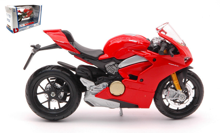 Burago - DUCATI PANIGALE V4 RED 1:18 - Cod. BU51080