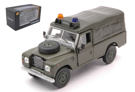 Cararama - LAND ROVER SERIE III 109 SOFT TOP MILITAR GREEN 1:43 - Cod. CA4-51741