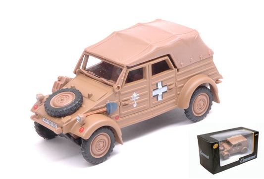 Cararama - VW KUBELWAGEN TYPE 82 CLOSED SAND 1:43 - Cod. CA90750